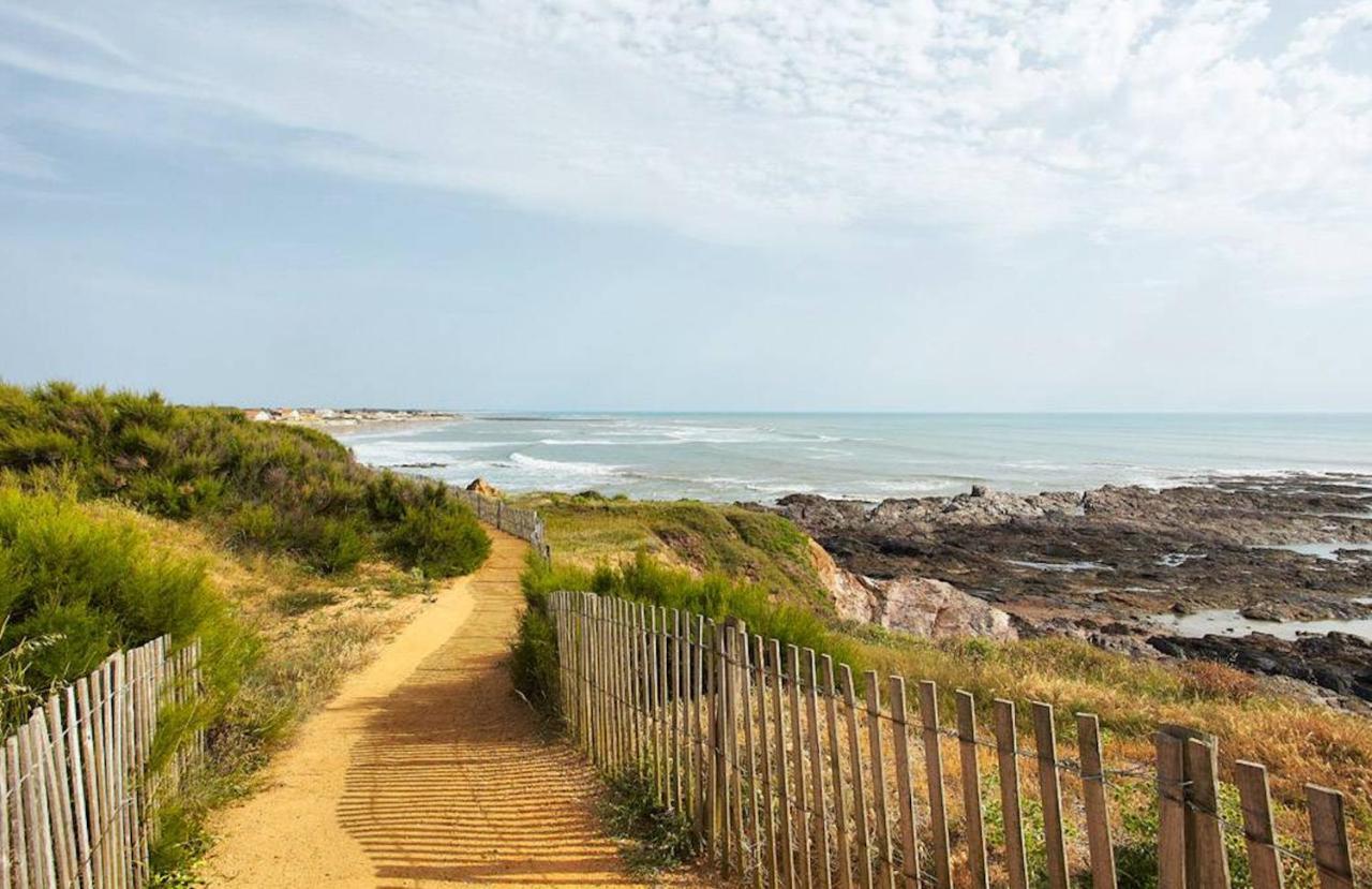 Chalet Pour 6, Residence De Vacances Avec Piscine Brétignolles-sur-Mer Eksteriør billede