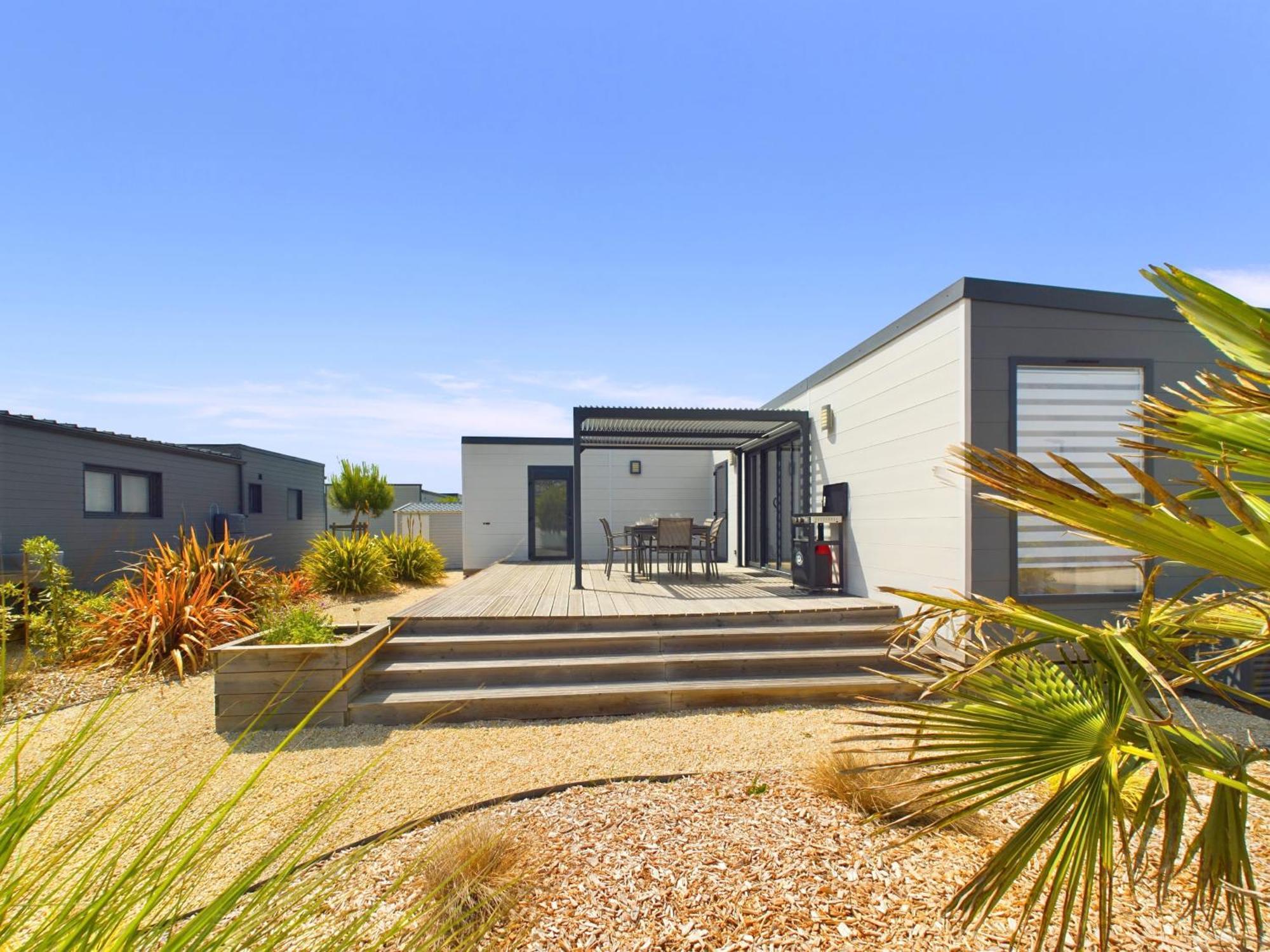 Chalet Pour 6, Residence De Vacances Avec Piscine Brétignolles-sur-Mer Eksteriør billede