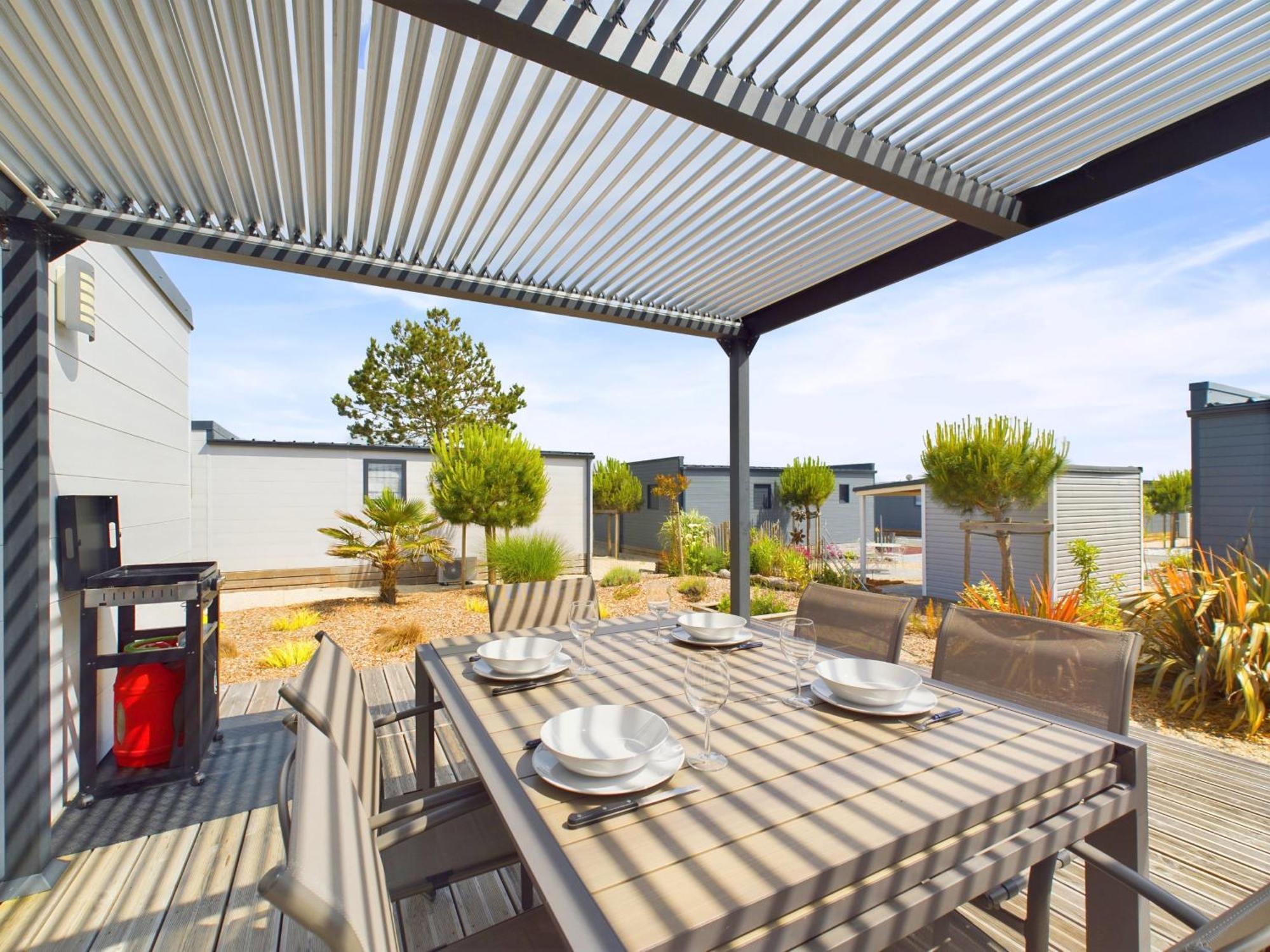 Chalet Pour 6, Residence De Vacances Avec Piscine Brétignolles-sur-Mer Eksteriør billede